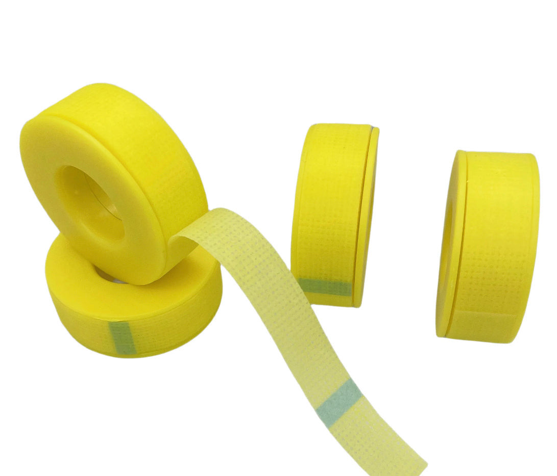 Banana Yellow Silicone Lash Tape
